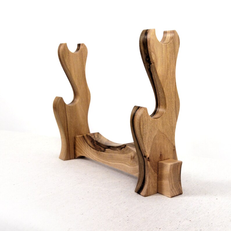 Wooden Table Stand 2 Layers Classic mountain Style Etsy