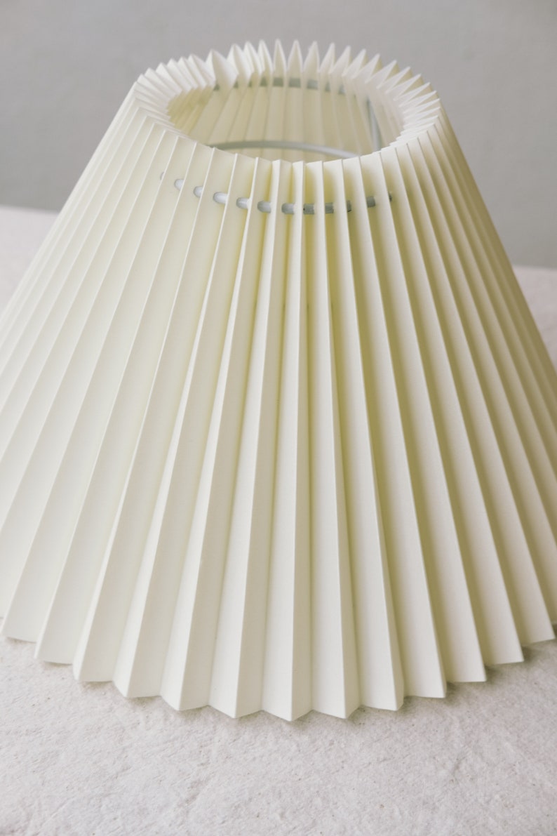 Ivory Pleated Lamp Shade Ivory Etsy