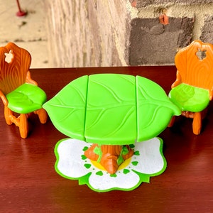 1980s Vintage Strawberry Shortcake Berry Happy Home - “Berry Dainty Dining Room” | 2-Piece.
