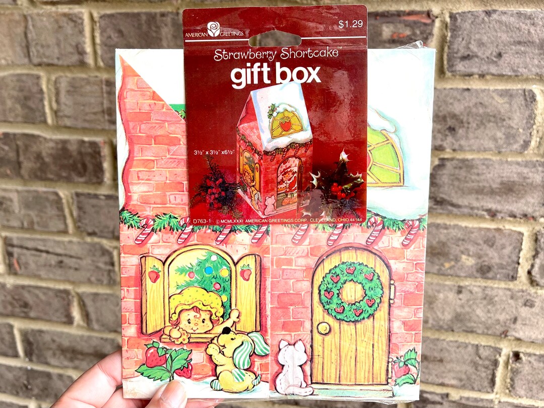 NEW / SEALED Vintage Strawberry Shortcake Christmas Gift Box - Etsy UK