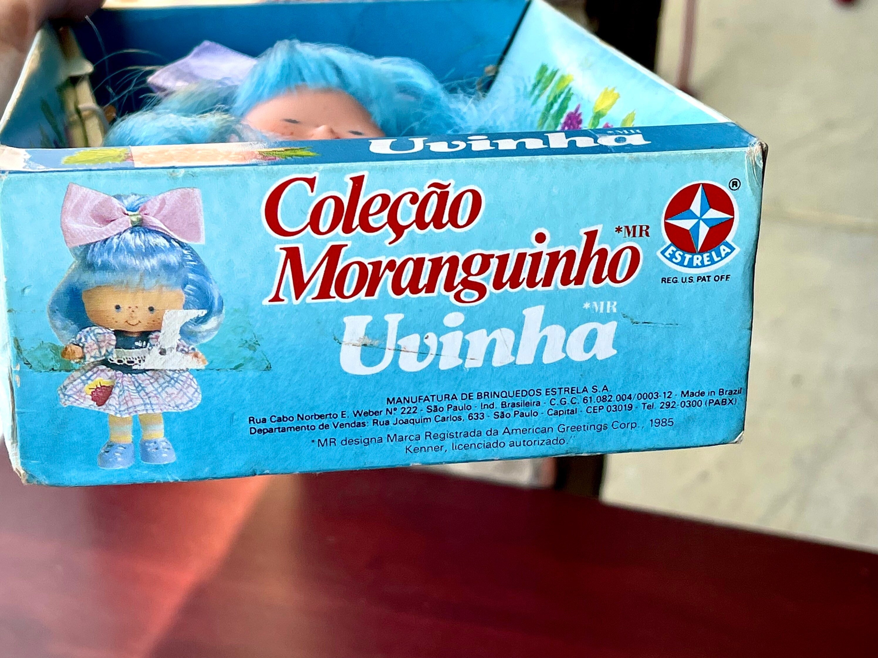Strawberry Shortcake Doll Brazilian Lemon Ice Cream Estrela Brazil