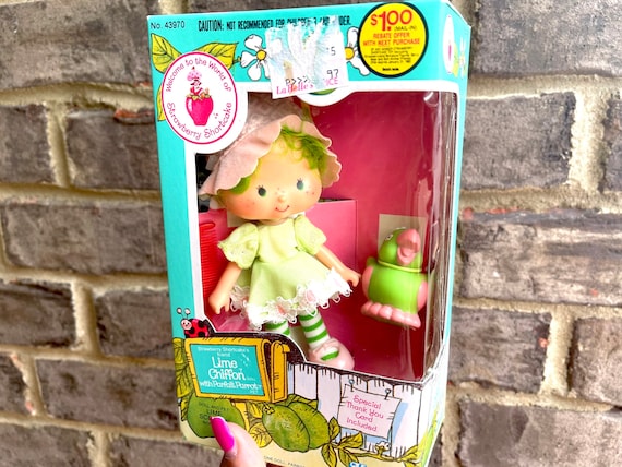 NEW / SEALED Box: 1982 Vintage Strawberry Shortcake Lime