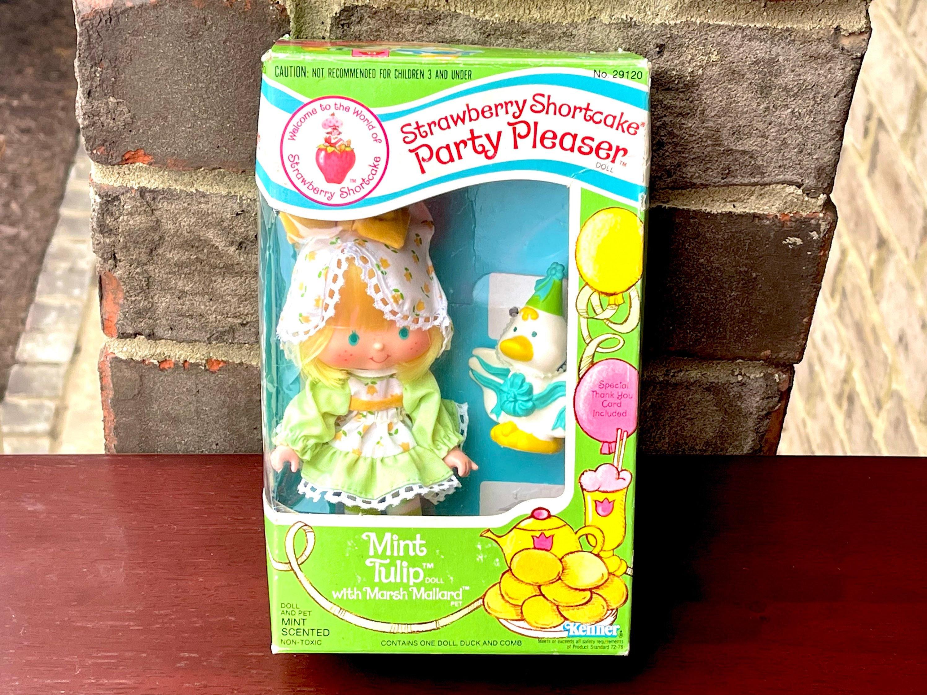 【まーちゃんさま】vintage pot ❀ みどりの鳥 miniテリーヌポット NEW / NRFB - Vintage 