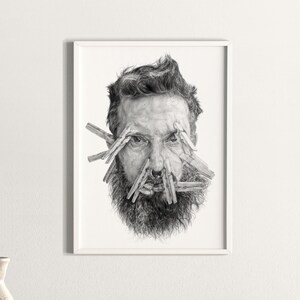 A3 / Illustration / Giclée / Poster / Print / Art / Wall Decor / Design / Home Decor / Contemporary / Modern / 420x297 mm / Hahnemühle