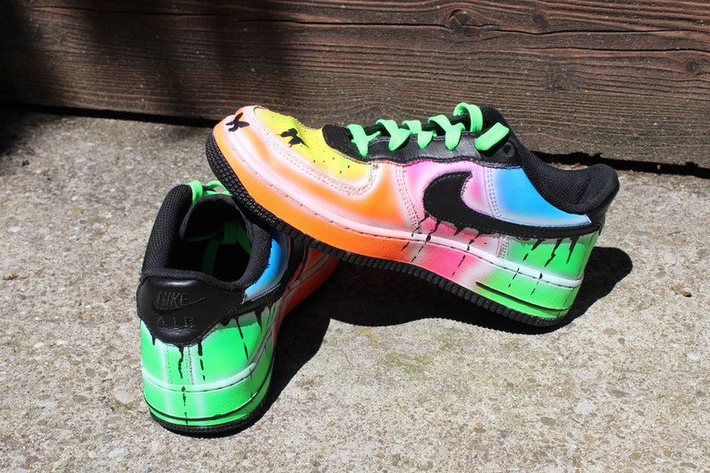 Custom Airbrush Nike Air Force 1 | Etsy
