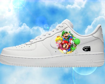 nike air force 1 super mario