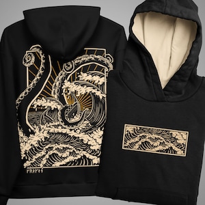 Release the Kraken! - Viking Runes Unisex Hoodie