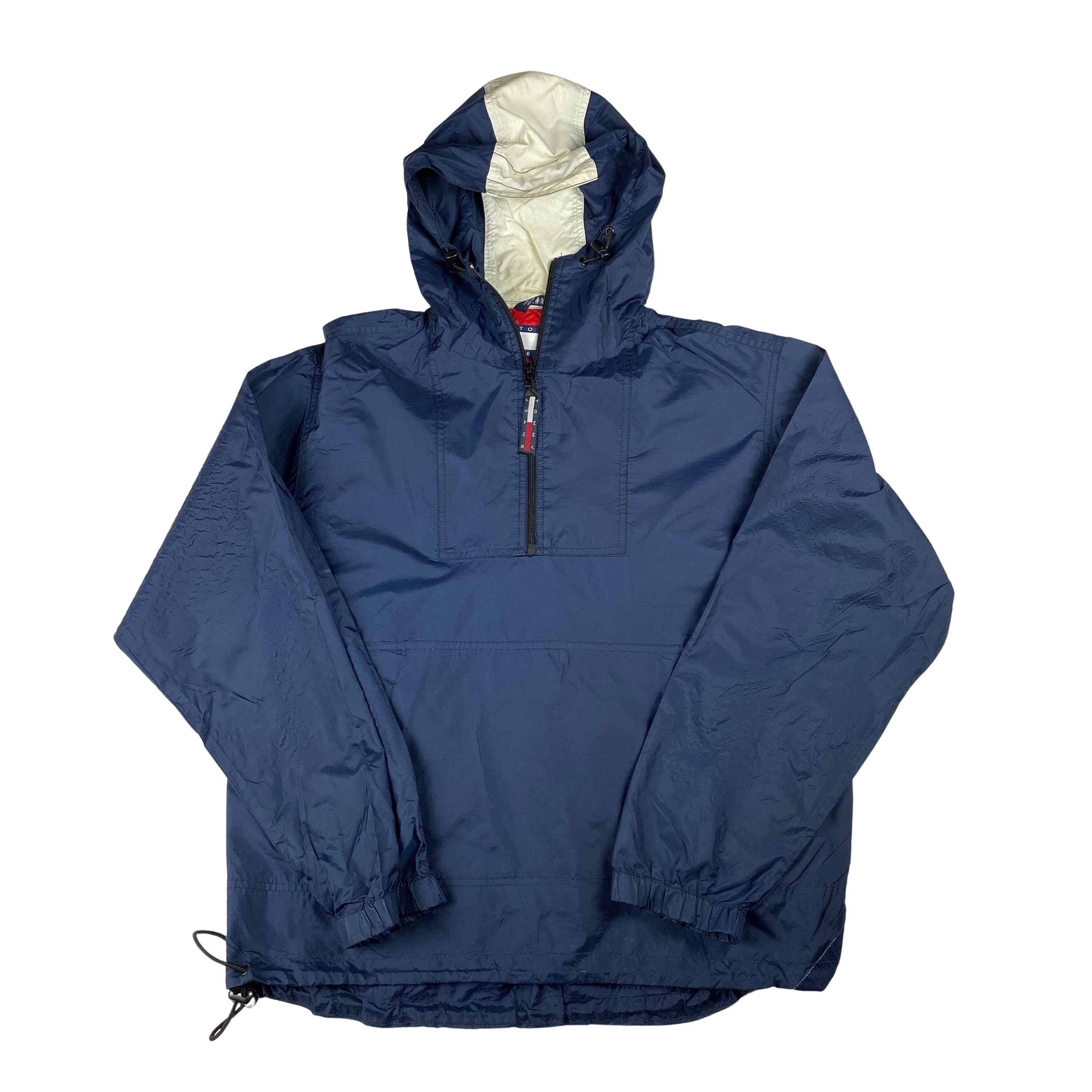 Pullover windbreaker hotsell no hood