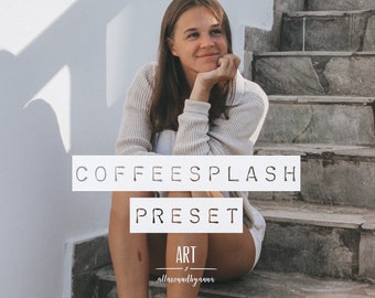 Lightroom Mobile Preset - Coffeesplash