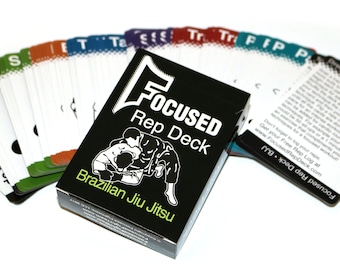 BJJ Practice Rep Deck