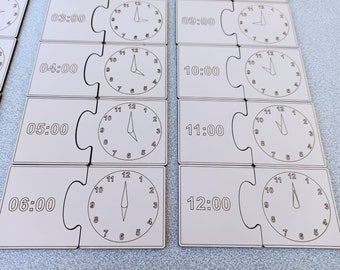 Learning Time,  Learning Clock, Digital Analog Clock, Learning digital and analog hours, Homeschool, Preschool and Kindergarten Activity