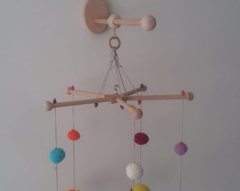Sun Baby Mobile, Star Baby mobile, Cloud mobile, baby mobile set, mobile holder, Nursery Decor, Mobile arm, Space baby mobile, cot mobile