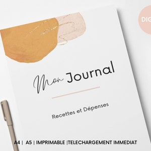 French only Small Business accounting sheets| A4| A5| Immediate upload
