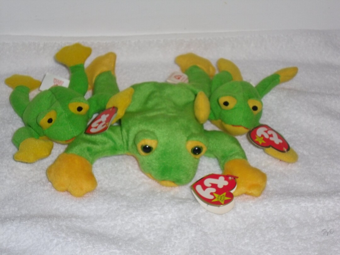 Retired Smoochy 1997 Beanie Babies and Teenie Beanie Babies - Etsy
