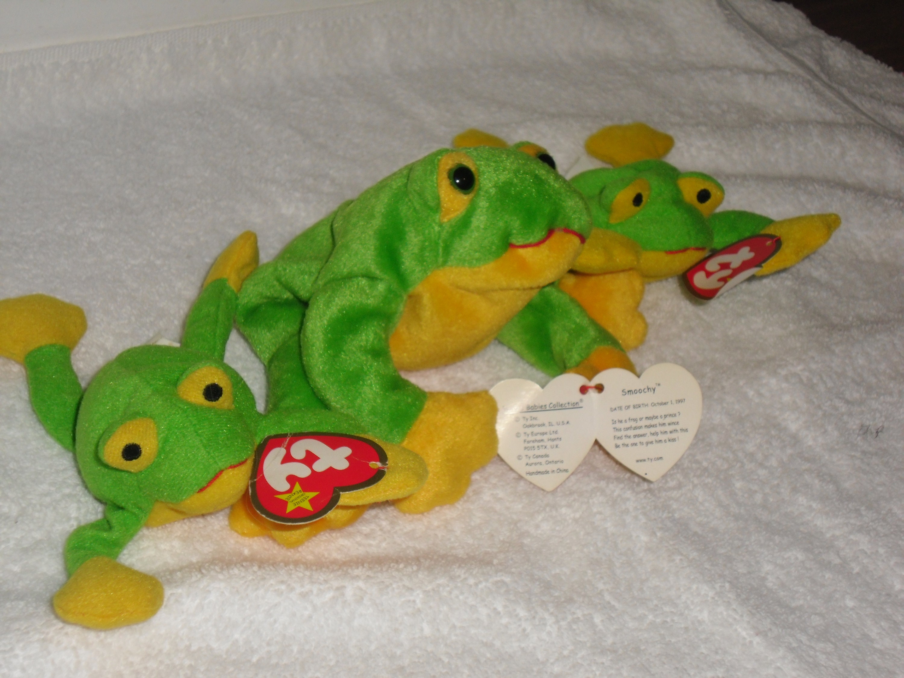 Retired Smoochy 1997 Beanie Babies and Teenie Beanie Babies - Etsy