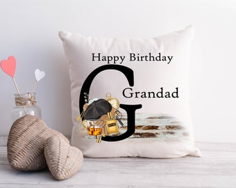 Grandad Birthday Cushion/Fathers Day Cushion/Personalised Grandad Cushion/Fathers Day Gift/Grandad Birthday Gift/Grandad Cushions