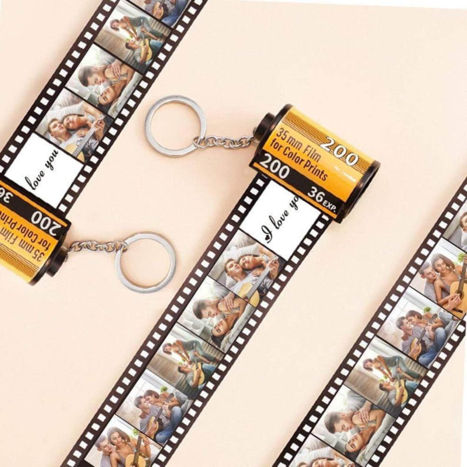 Personalised Photo Film Roll Keychain/camera Roll Etsy UK