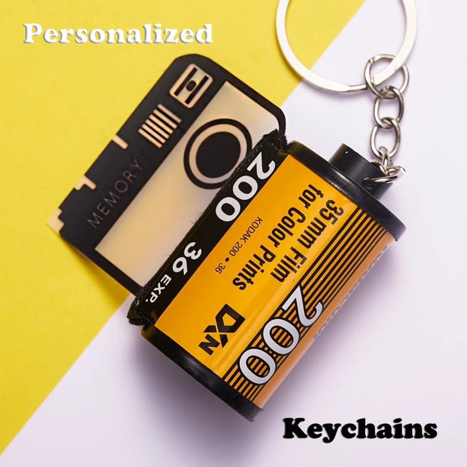 Personalised Photo Film Roll Keychain/camera Roll Etsy UK