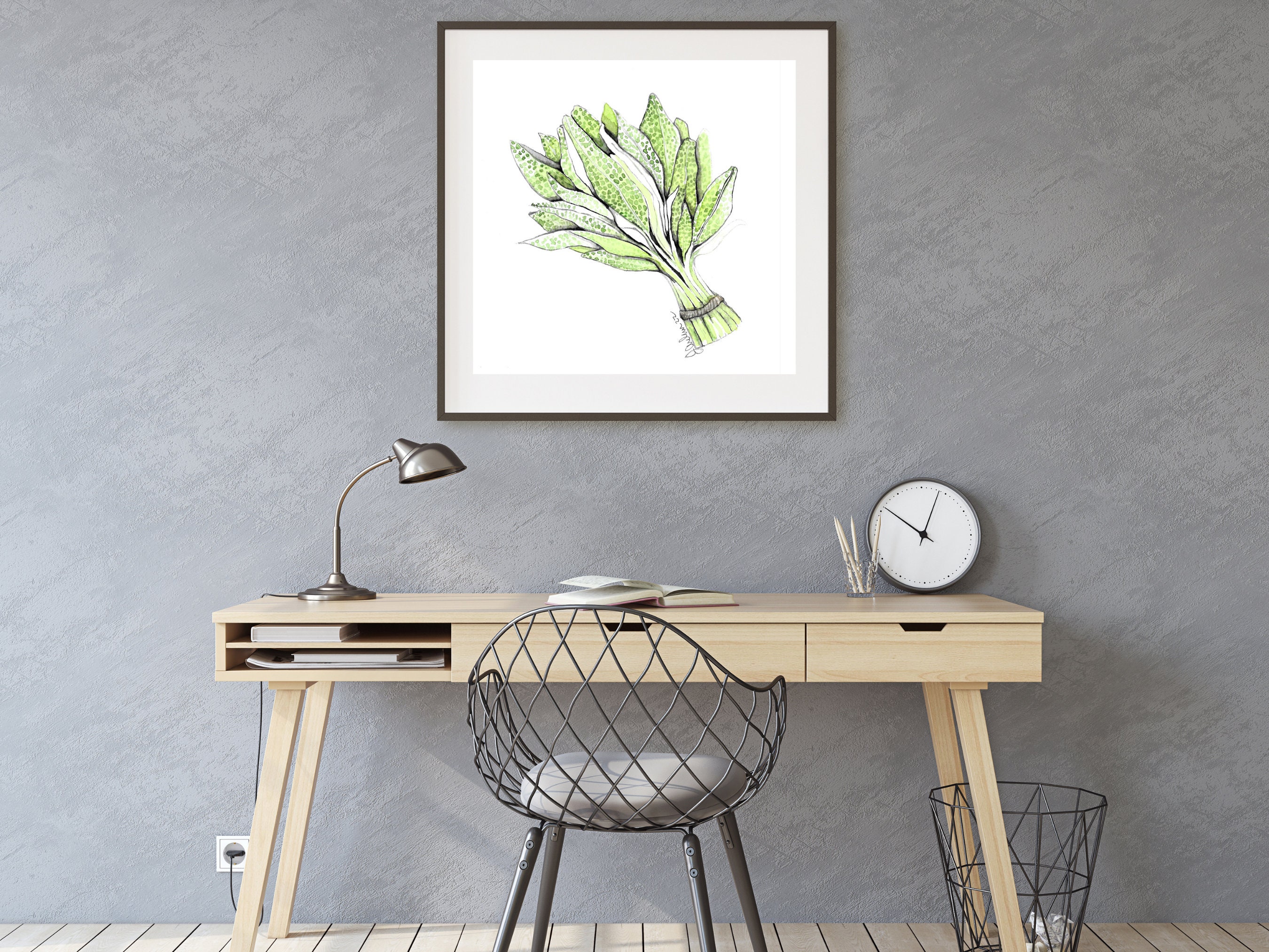 Sage, Printable Botanical Collection Art, PDF, Digital Download - Etsy