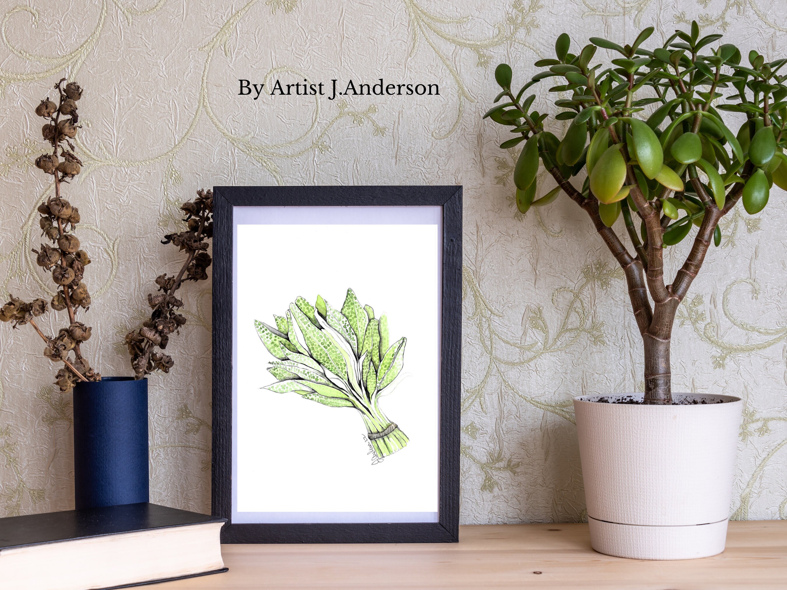 Sage, Printable Botanical Collection Art, PDF, Digital Download - Etsy