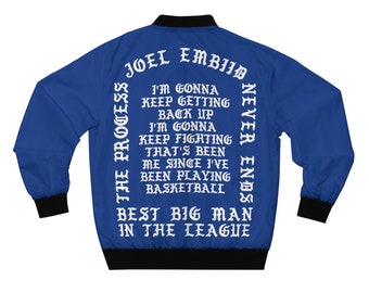 I Feel Like Joel Embiid Philadelphia 76ers Bomber Jacket