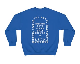 Luka Doncic I Feel Like Luka Crewneck Sweatshirt