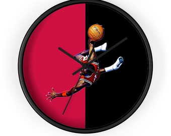 Michael Jordan Wall clock