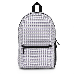 Lebron James King James Black & Purple Backpack