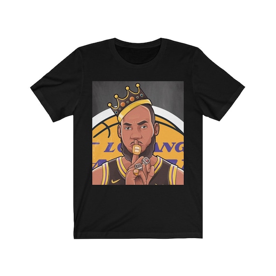 King Lebron James Jersey Number La Lakers Shirt - Bring Your Ideas