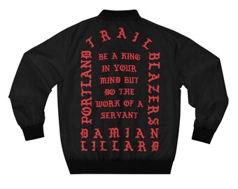 I Feel Like Damian Lillard Portland Trail Blazers Bomber Jacket