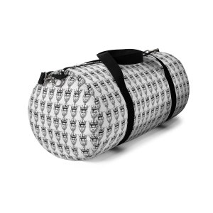 Lebron King James Black & White Duffel Bag