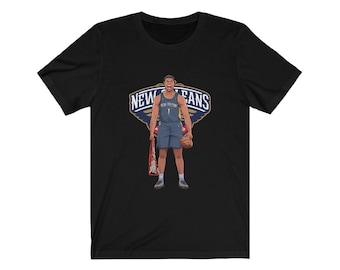 Zion Williamson New Orleans NBA Basketball Unisex Jersey Short Sleeve Soft Cotten Tee Multiple Colors