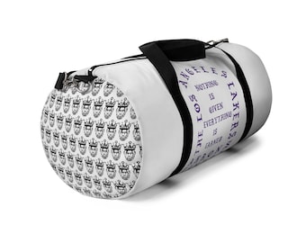 Lebron King James Los Angeles Lakers Duffel Bag