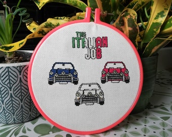 Mini Cooper - Counted Cross Stitch PDF Pattern