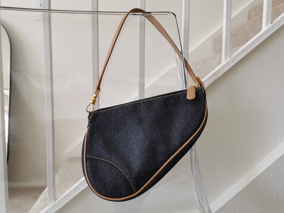 Vintage Christian Dior saddle Bag
