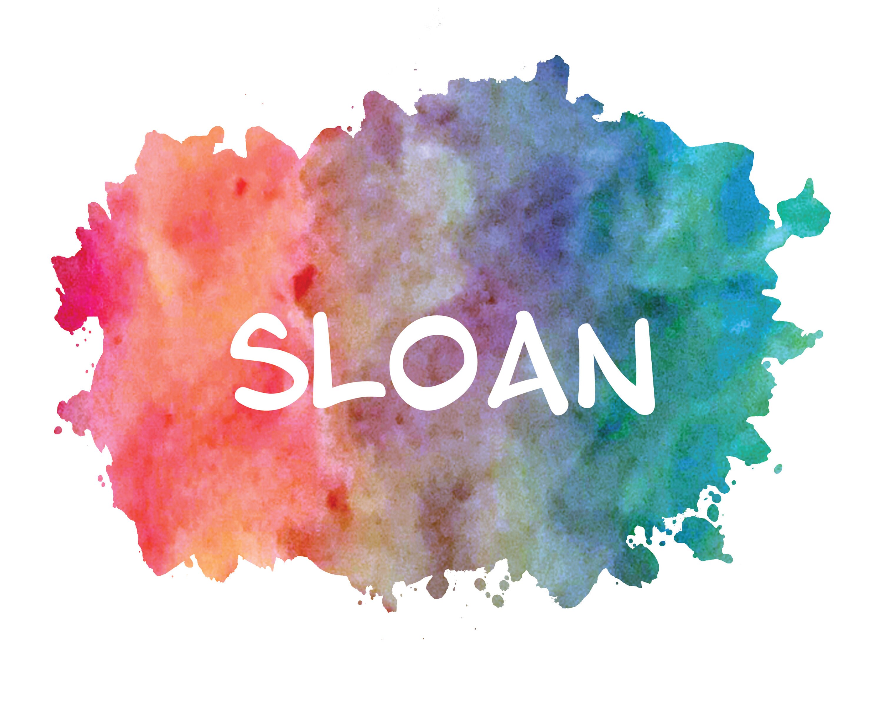 Customized Watercolor Print With Name Custom Wall Decoration Etsy