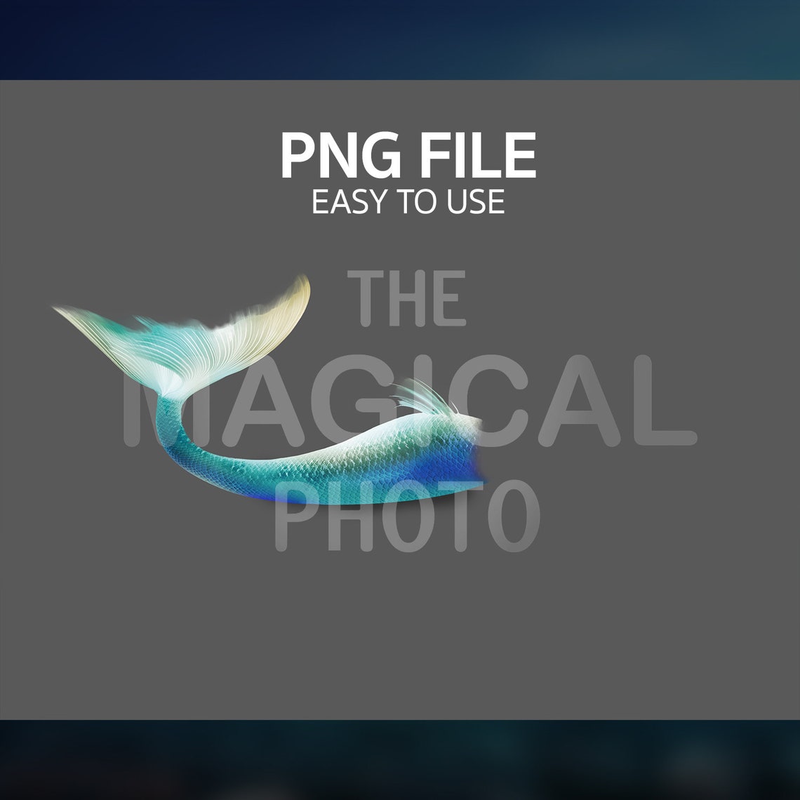 Mermaid Digital Background Digital Backdrop for Composite - Etsy