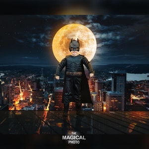 Superhero Digital Background, Digital Backdrop, for Composite Photoshop, Superhero theme.
