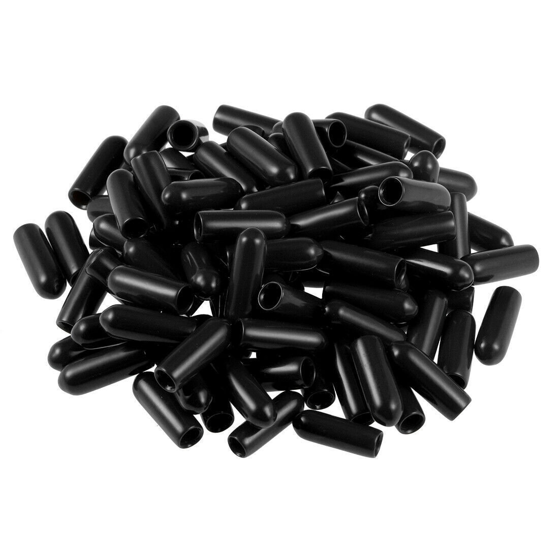 25 Piece(s) Crimped Tube, Natural with Flip Top Cap, Matte Black