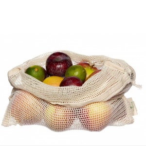 Organic Fruit & Veg Net Bags