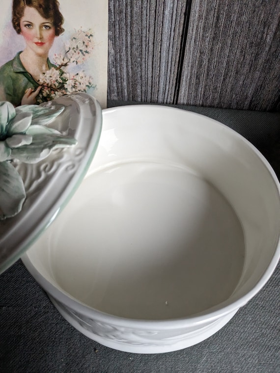 Italian large porcelain trinket box - image 4