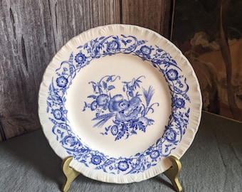 Wedgwood blau-weißer Beilagenteller „Cornflower“