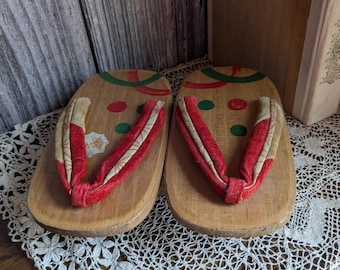 Vintage small Japanese Geta sandals