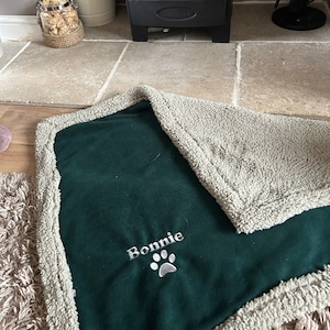 Fleece dog mat sales