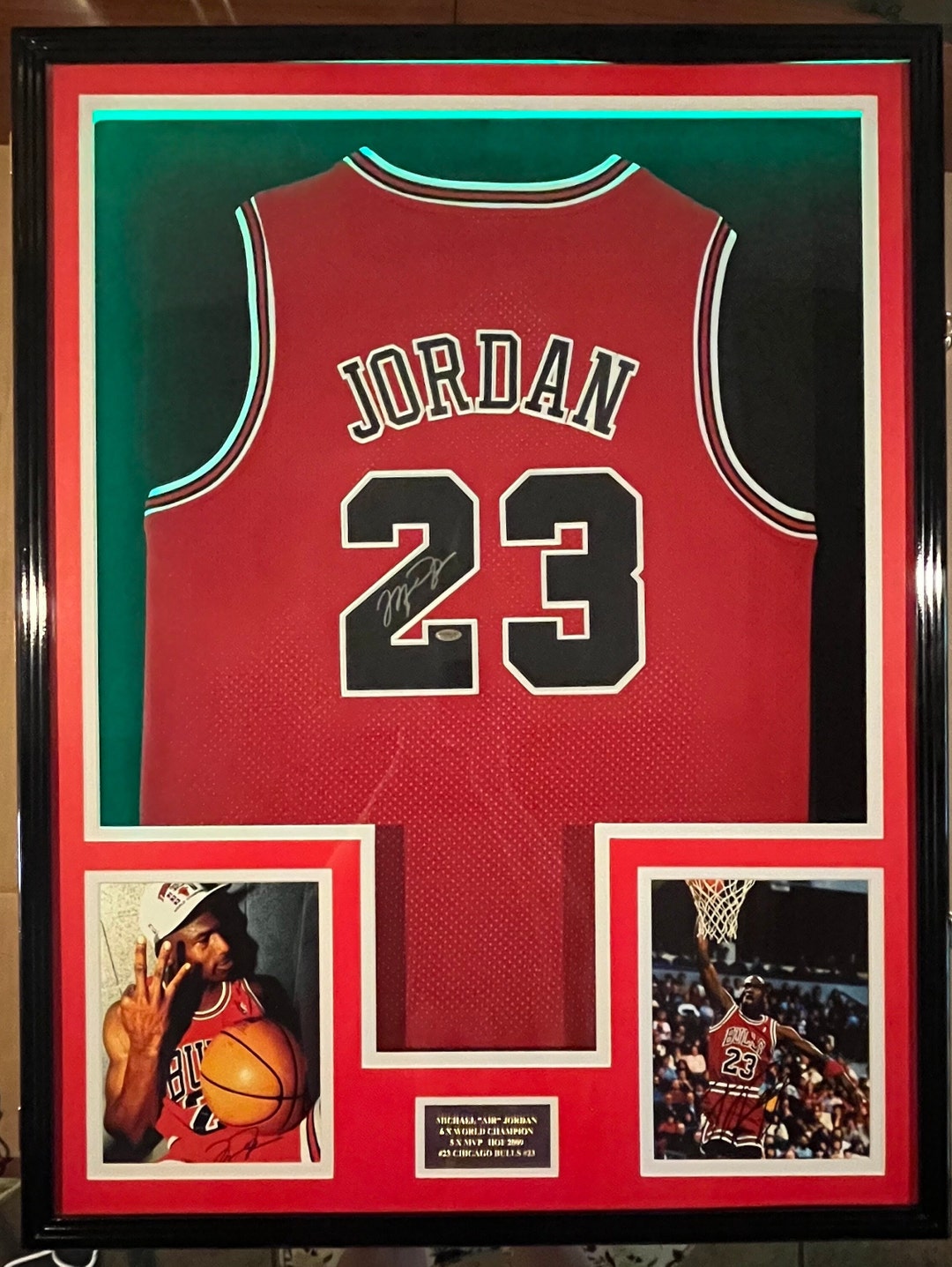 how much is a signed michael jordan jersey worth