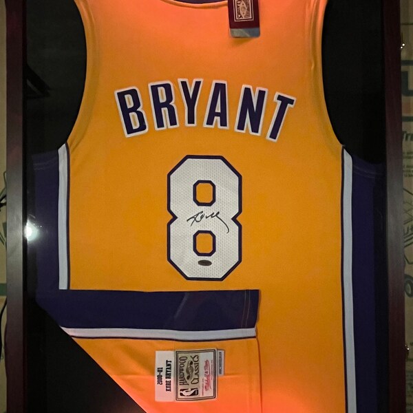 Kobe Bryant Signed Jersey Etsy