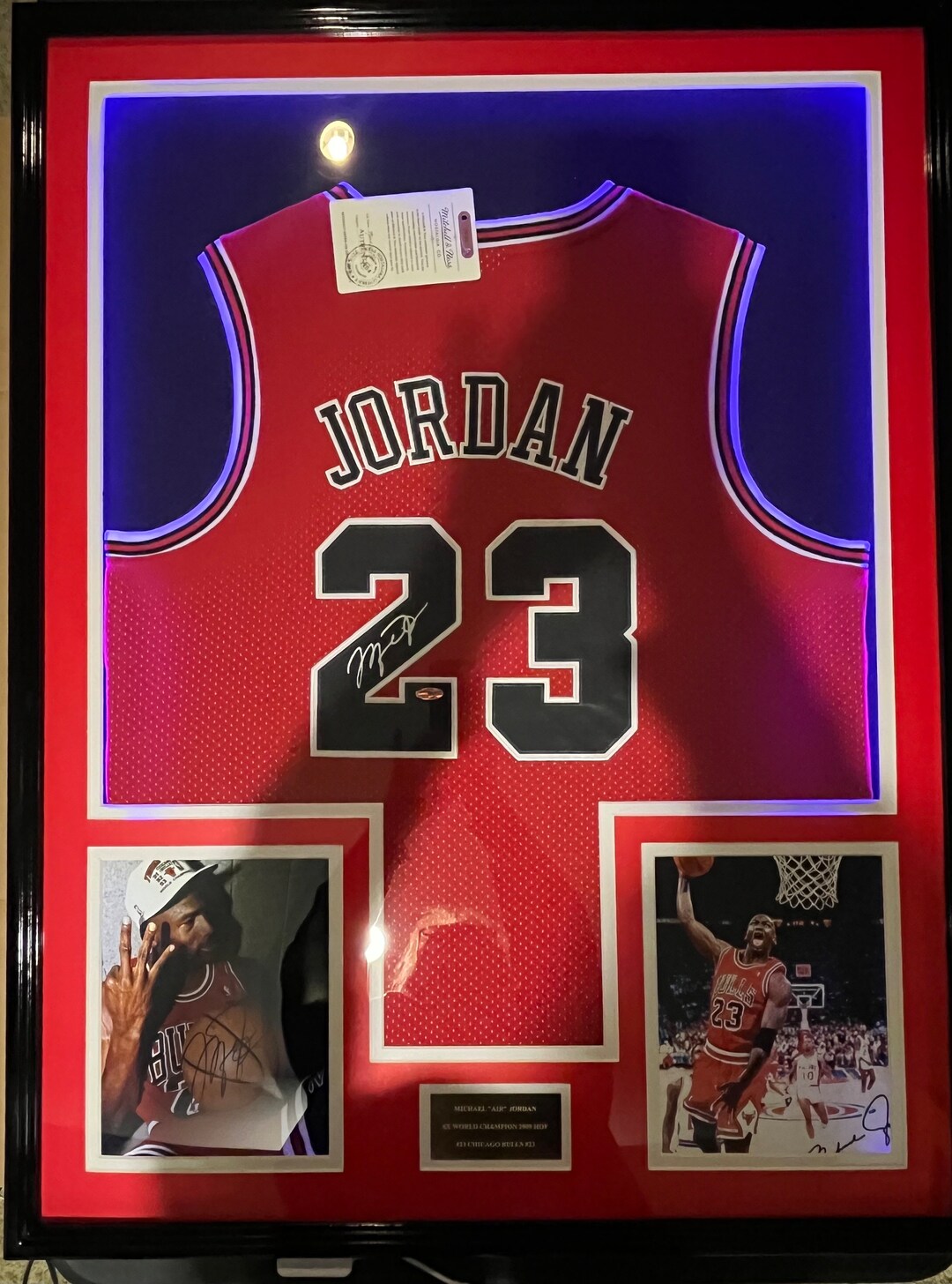 how much is a signed michael jordan jersey worth