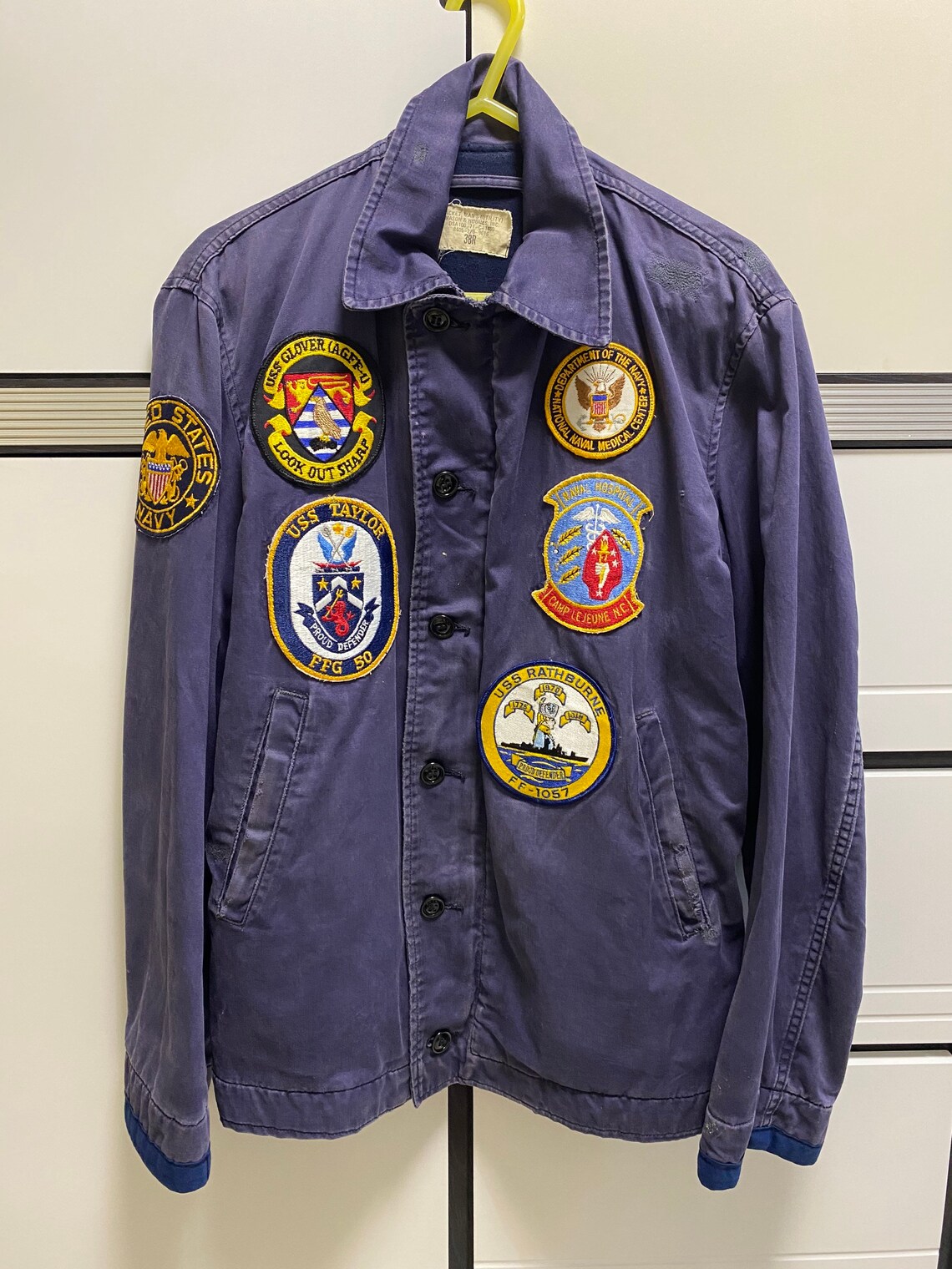 70s US Navy N4 Utility Jacket Etsy