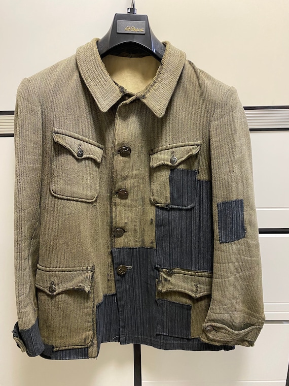 Vintage 1930s French hunting jacket
