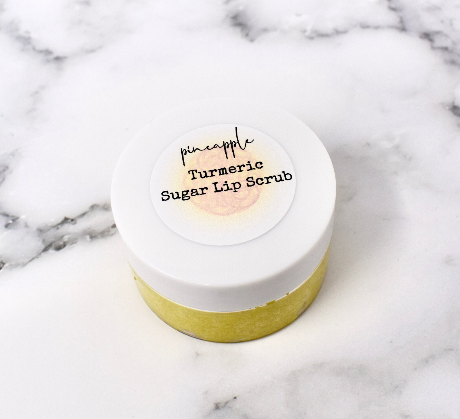 Turmeric Sugar Lip Scrub Brightening Gentle Exfoliation Etsy
